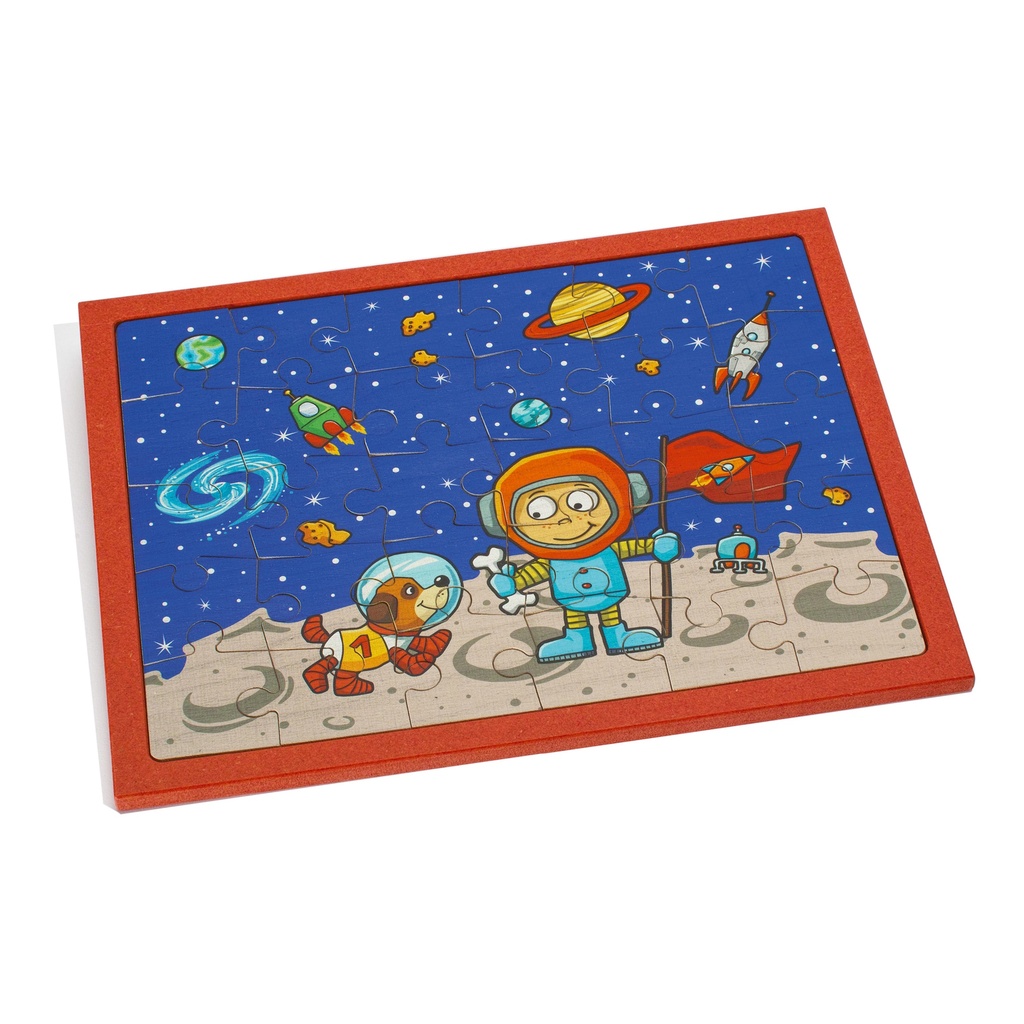 Holz-Puzzle - 30 Teile Weltall