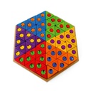 Große Dreiecke mit Funkelsteinchen