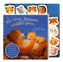Wie kleine Tierkinder schlafen gehen