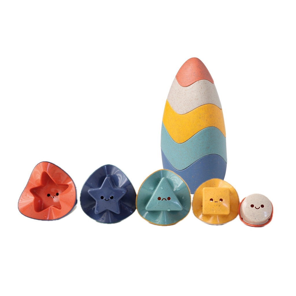 Bio Stapel-Formen Ei