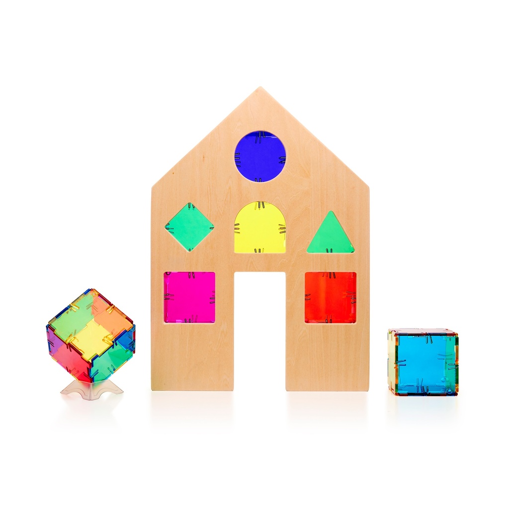 Haus mit Licht-Fenster