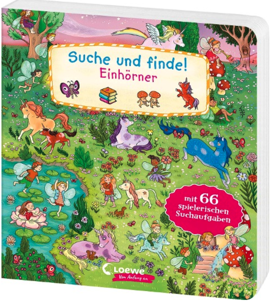 Suche und finde! Einhörner