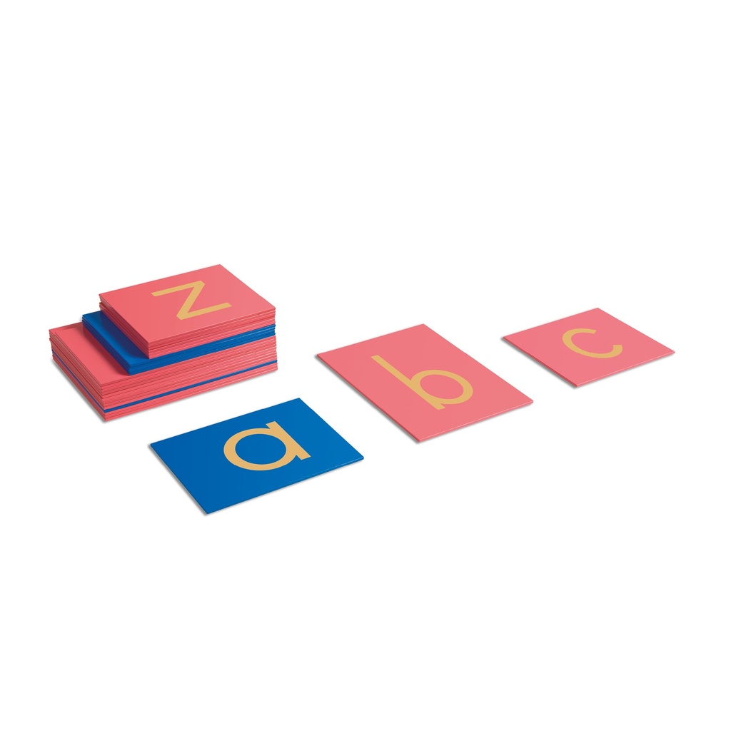 Sandpapierkleinbuchstaben - Druckschrift (intern. Version)