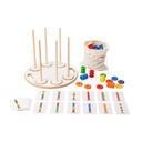 Steckspiel „Bunte Türme“   