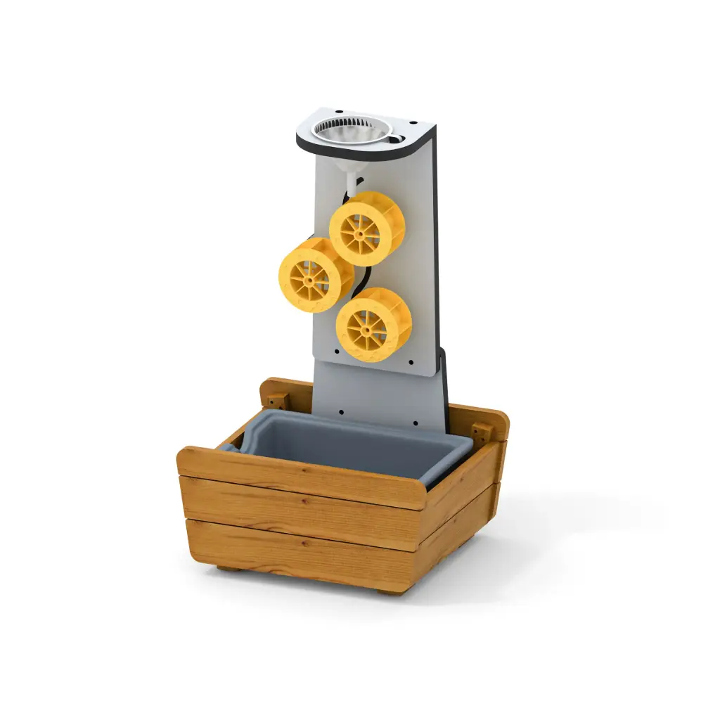 Wasserspiel „Wasserräder“