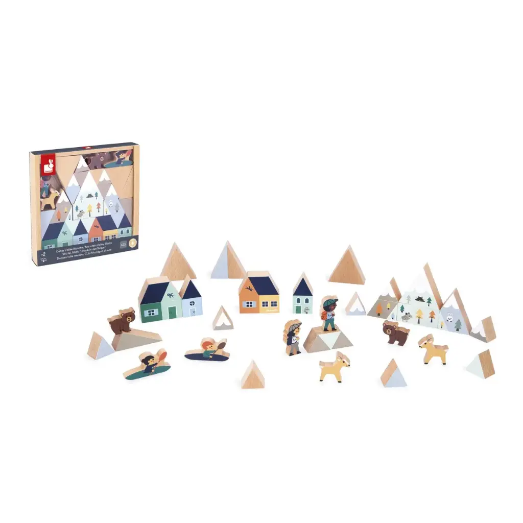 Spiel-Set „Weiße Welt“