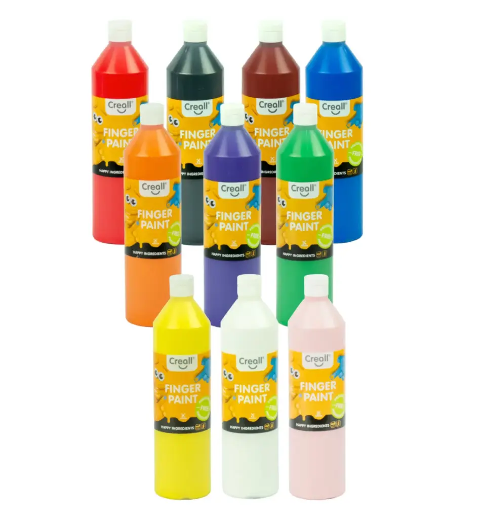 Fingerfarben 750ml - 10er Set
