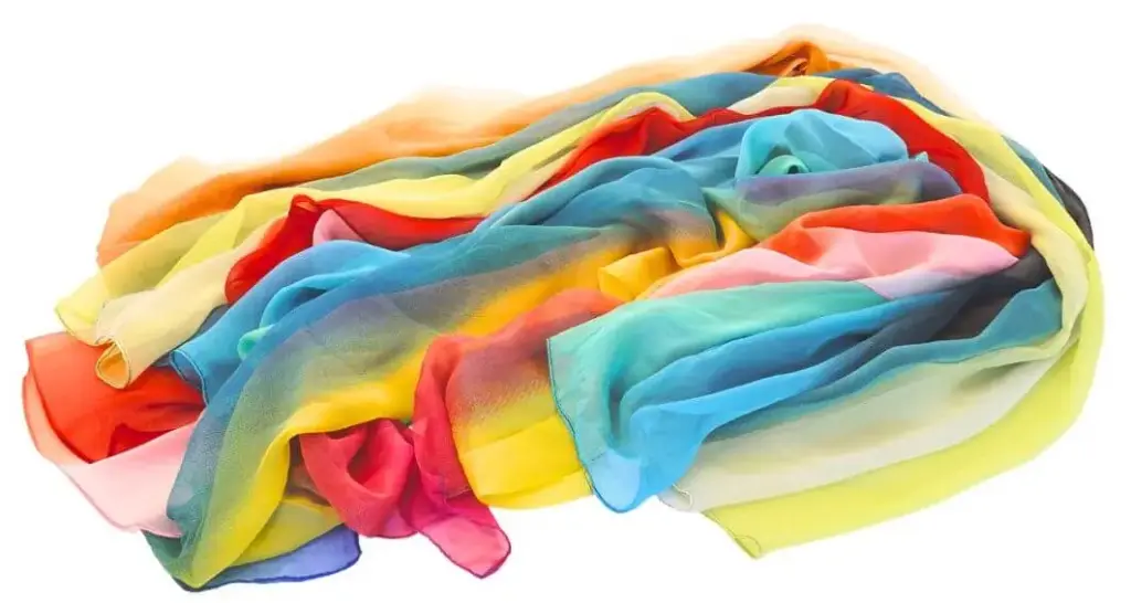 Chiffon-Tücher - 5er Set 1