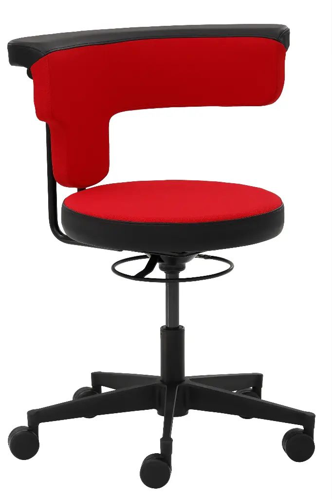 Funktionsdrehhocker mit abnehmbaren Bezug