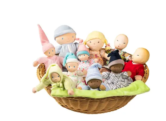 Kuschelfreunde im Körbchen