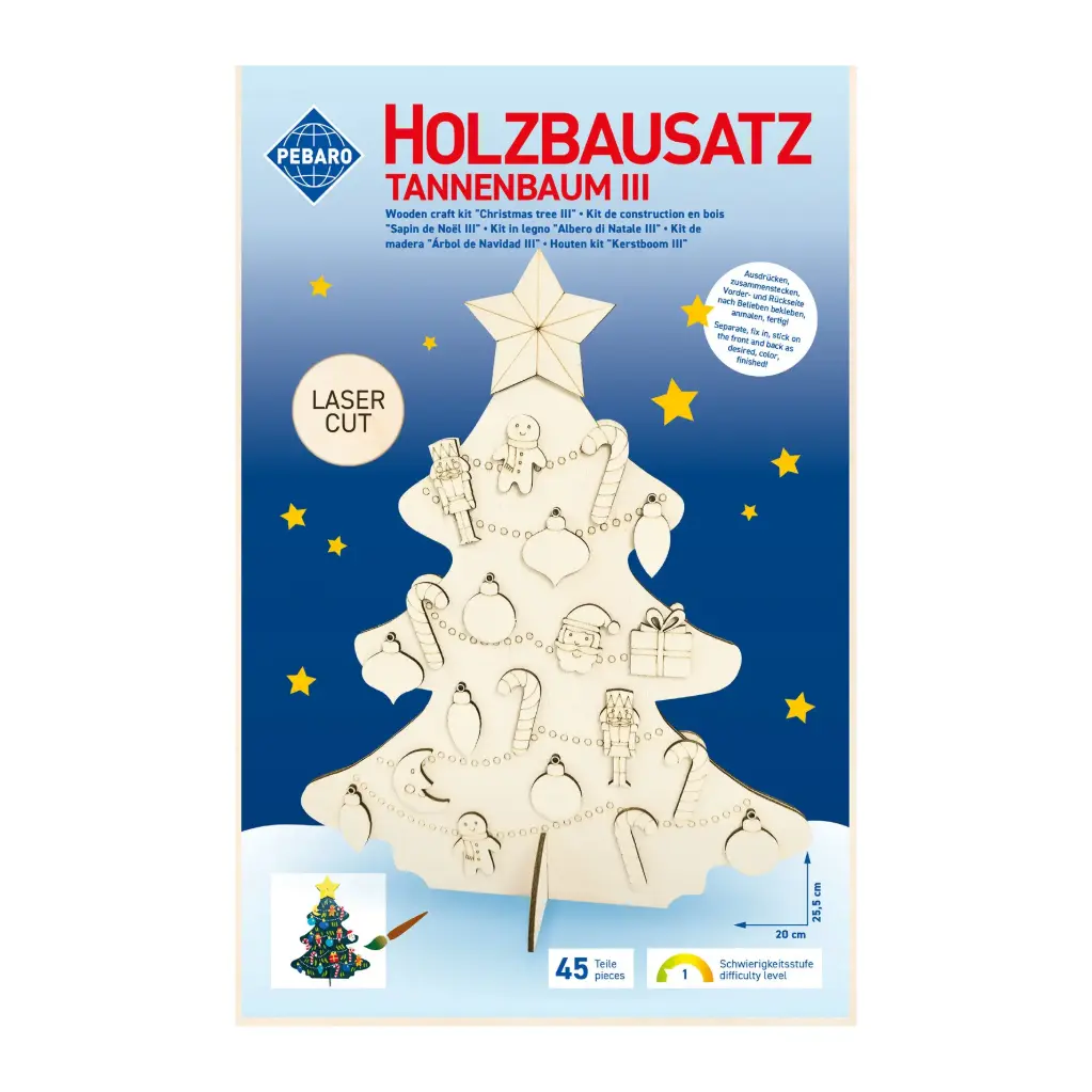 Holzbausatz Tannenbaum