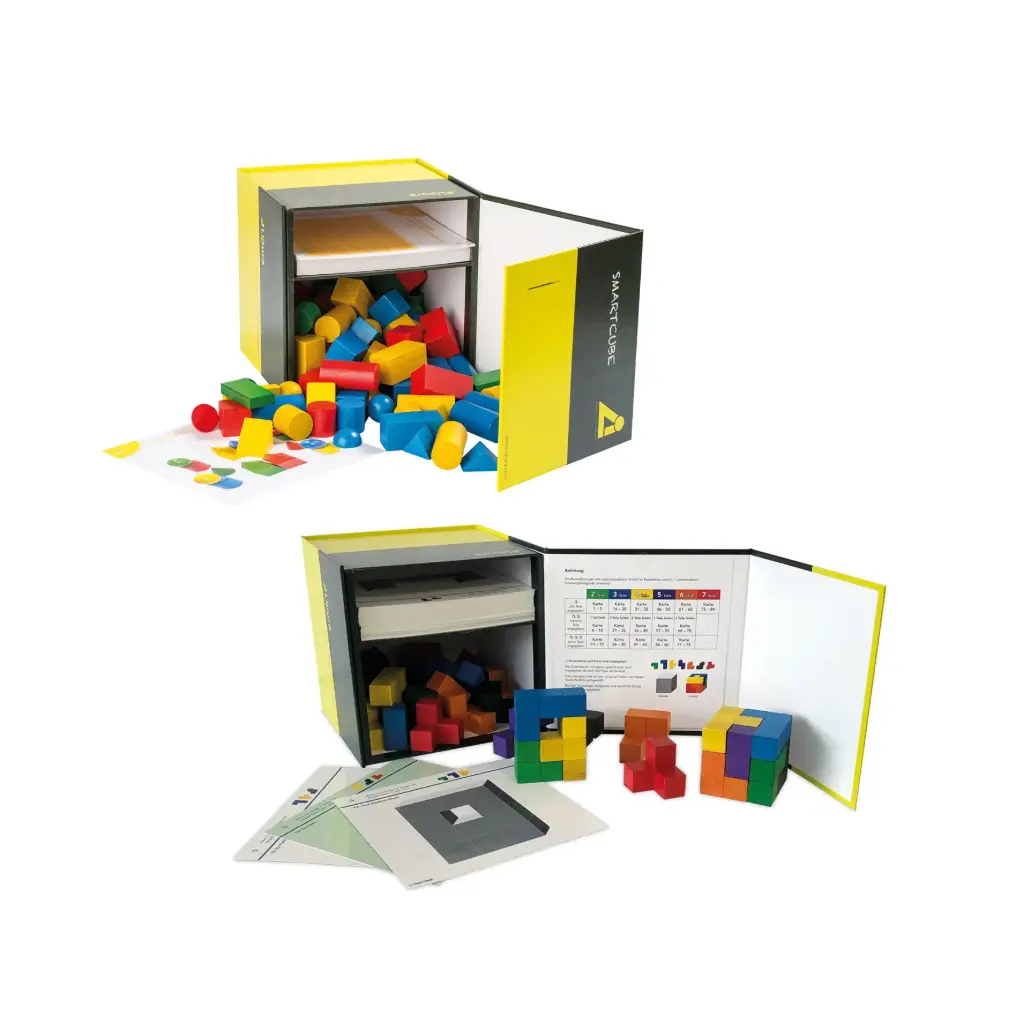 Klassensatz Kopfgeometrie - Soma Würfel & Bauen mit geometrischen Körpern
