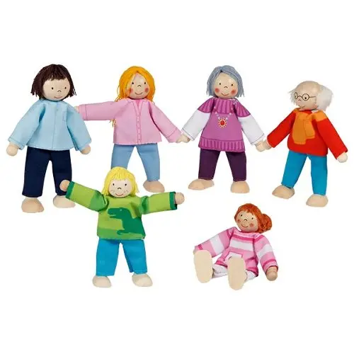 Biegepuppen - Familie Sitara