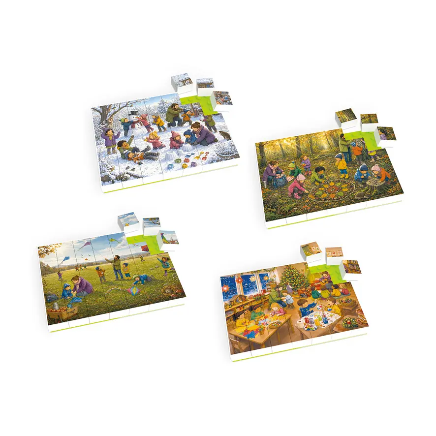 Klemmi Puzzle 4er Set