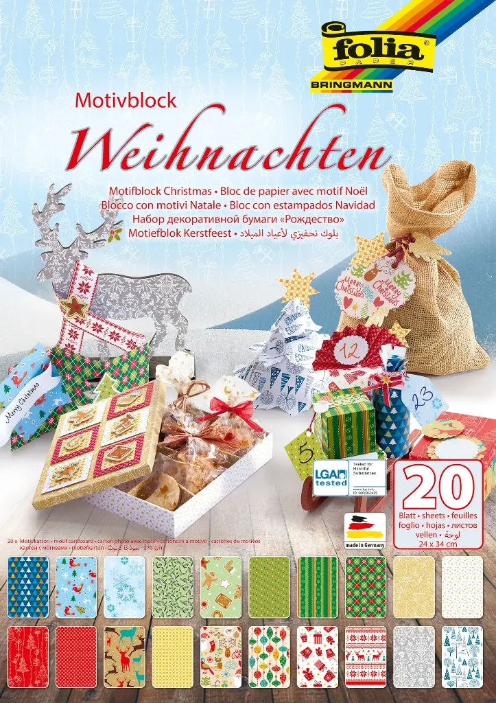 Motivblock Weihnachten