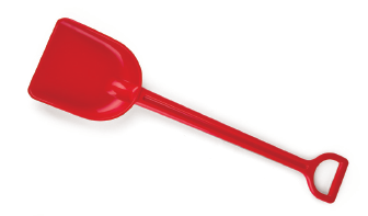 [108029] Sandschaufel rot - 55 cm 
