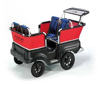 [112092] E-Turtle Kinderbus für 4 Kinder