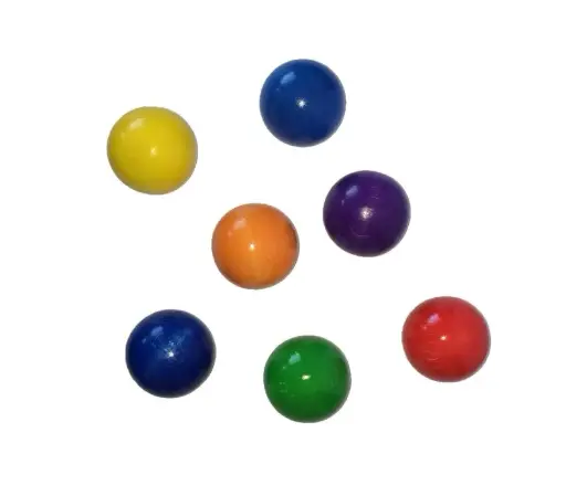 [W103562] Große Regenbogenkugeln Ø 50mm 7 Farben