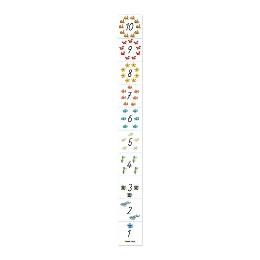 [104224] Bee-Bot® & Blue-Bot® Bodenmatte - Zahlenstraße 