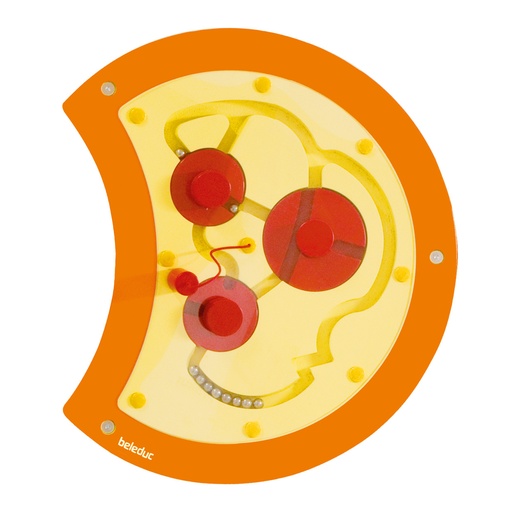 [103245] Wandspielobjekt Raupe "Drehlabyrinth"