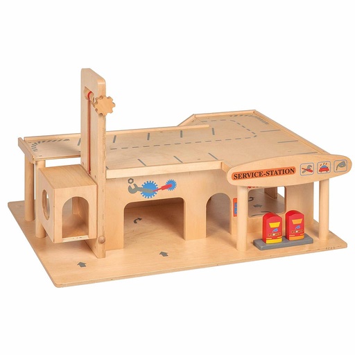 [105185] Parkgarage aus Holz