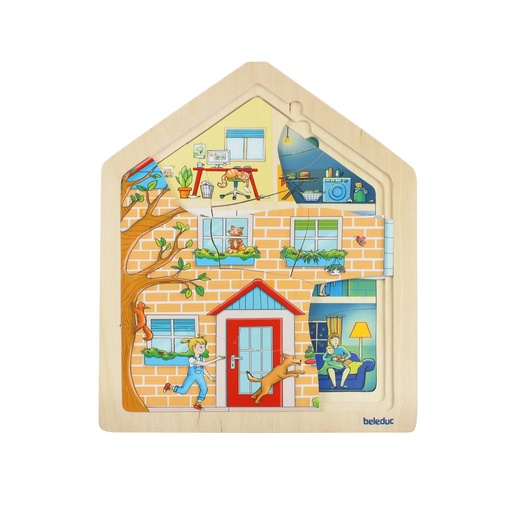 [104031] Lagen-Puzzle "Zuhause"