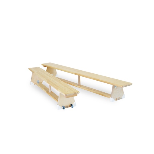 [107126] Turnbank natur 1,50m lang, Schmale Ausführung (30cm hoch)
