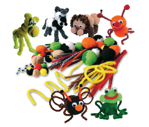 [A113191] Bastelset Pompon Tiere