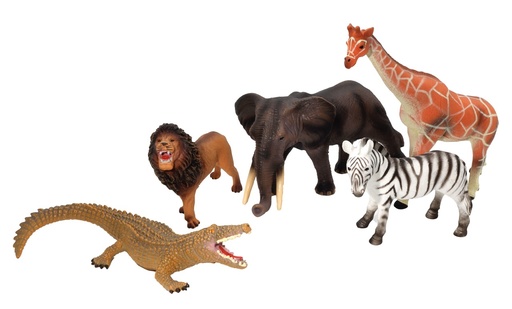 [105114] Wildtiere Set 5 teilig