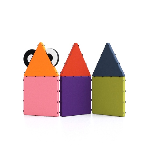 [107169] Magnetspielmatten 8er Set - Rainbow