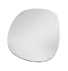 [115006] Sicherheitsspiegel Kreis 50cm x 50,7cm