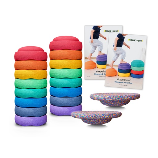 [AK27] 16 Stapelsteine® + 2 Stapelstein® Boards