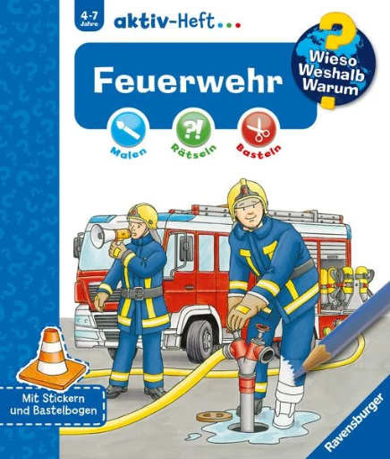 [32691] Wieso? Weshalb? Warum? aktiv-Heft 4-7 Jahre - Feuerwehr