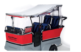 [112104] Regenschutz für Turtle Kinderbus 6er