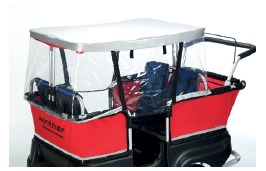 [112098] Regenschutz für 4er Turtle Kinderbus 