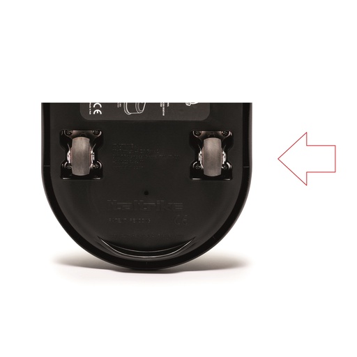 [112189/101133] Ersatzteil Hinterrad 1 Stück - Kübelrutscher