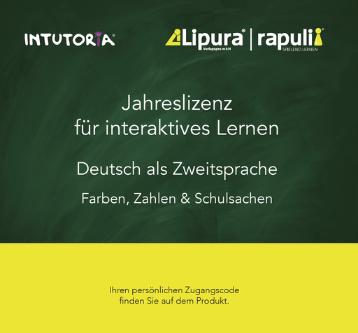 [210880-S] DaZ - Farben, Zahlen & Schulsachen - Jahreslizenz