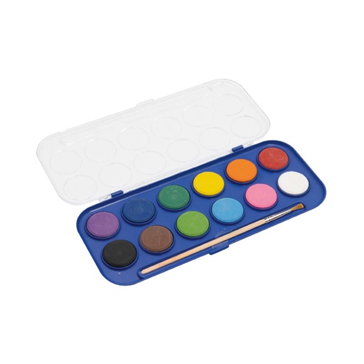 [113266] Wasserfarbkasten 12 Farben 