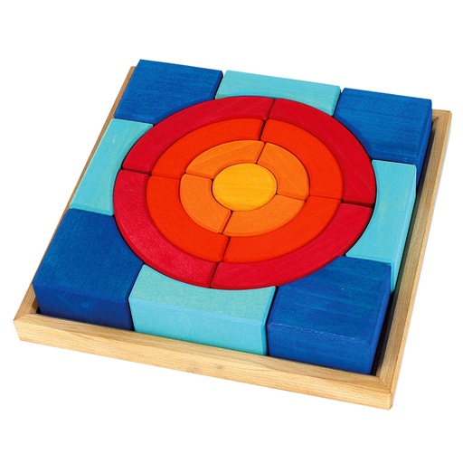 [103334] Baupuzzle Kreis 21 Teile