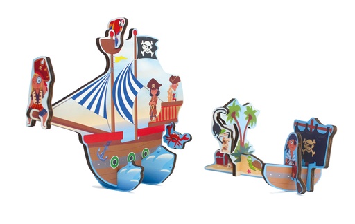 [104317] 3D ERLEBNISPUZZLE - PIRATEN