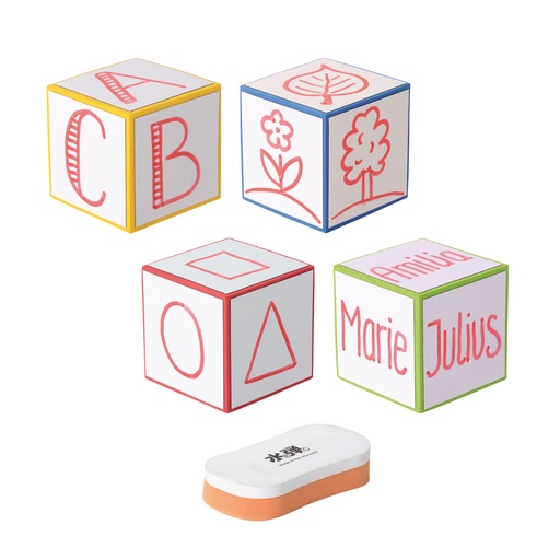 [115089] Löschwürfel 4er Set