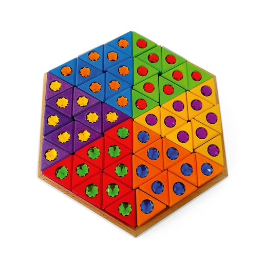 [W103436] Große Dreiecke mit Funkelsteinchen