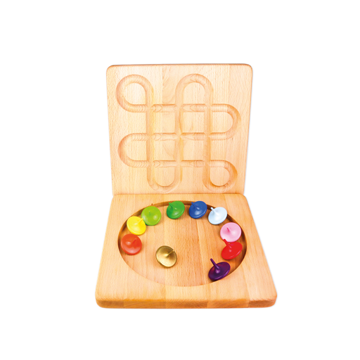 [W103460] Kreiselbrett & 10 Kreisel