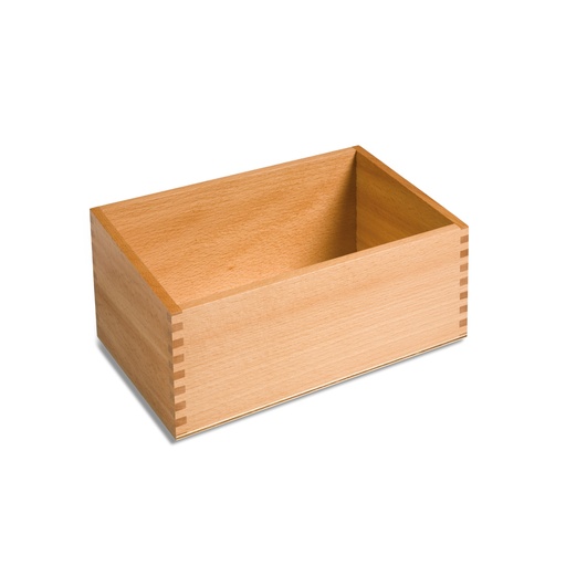 [W104406] Kasten für Sandpapierkleinbuchstaben und Sandpapiergroßbuchstaben