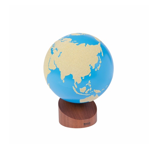 [W104407] Globus Land und Wasser - Sandpapier