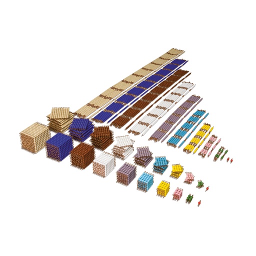 [W104435] Kompletter Satz Perlenmaterial - Perlen aus Glas