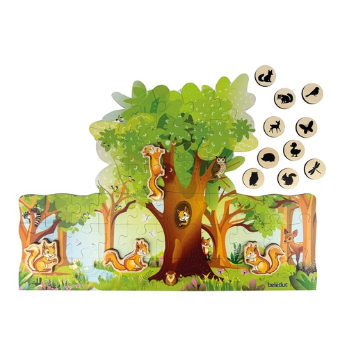 [104480] XXL - Puzzle - Nuki & Friends