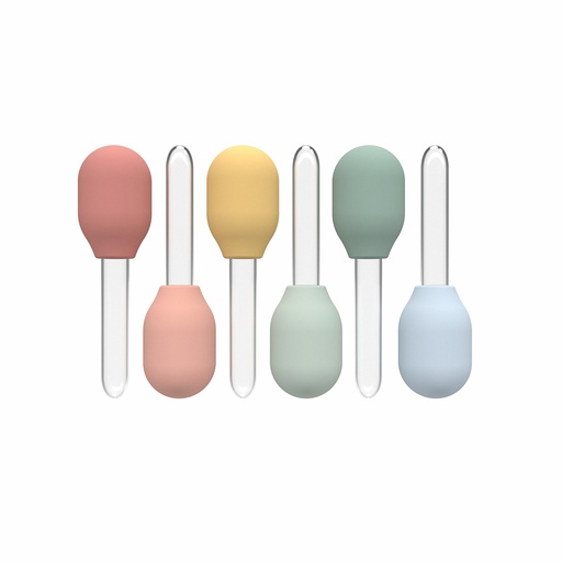 [106260] Silikon Pipetten - 6er Set