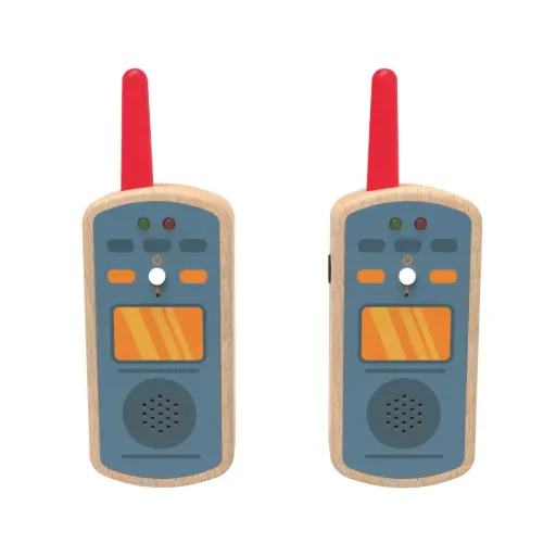 [105355] Walkie Talkie Holz