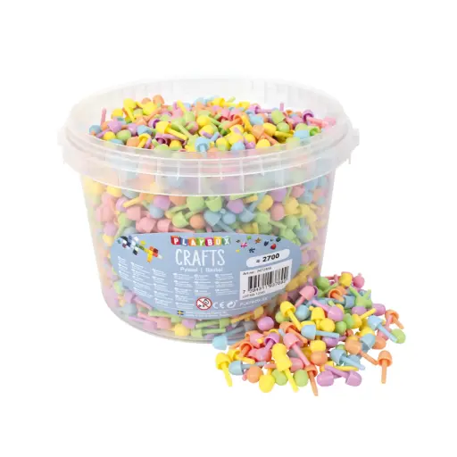 [103558] Steckmosaik pastell - Ø 10 mm 